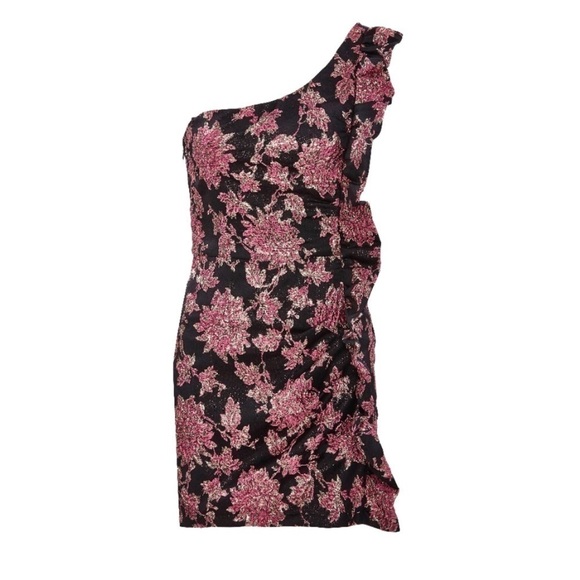 For Love & Lemons Luella Jacquard Mini Dress - Picture 7 of 15